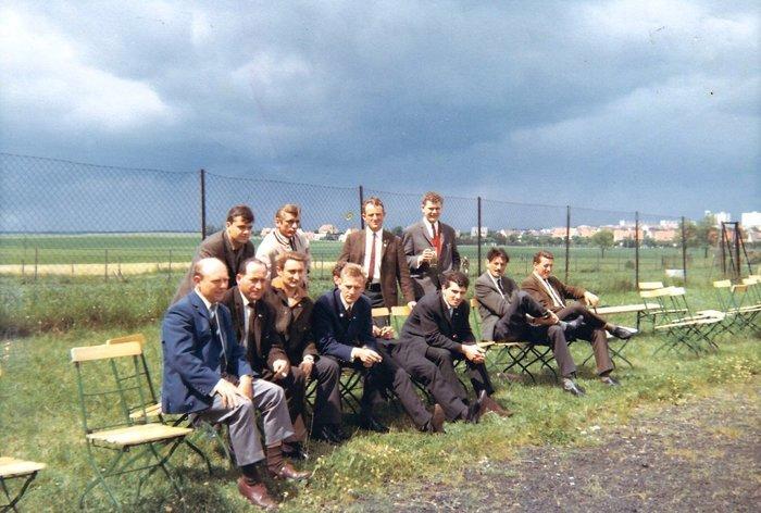 1970 beim Auswärtsspiel