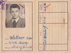 1954 Spielerpass Wallner