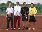 Finalisten Herrendoppel-Championsgruppe:
v.l.n.r.: Krach/Lederer, Stangl/Laber