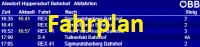 Fahrplan Bf Absdorf